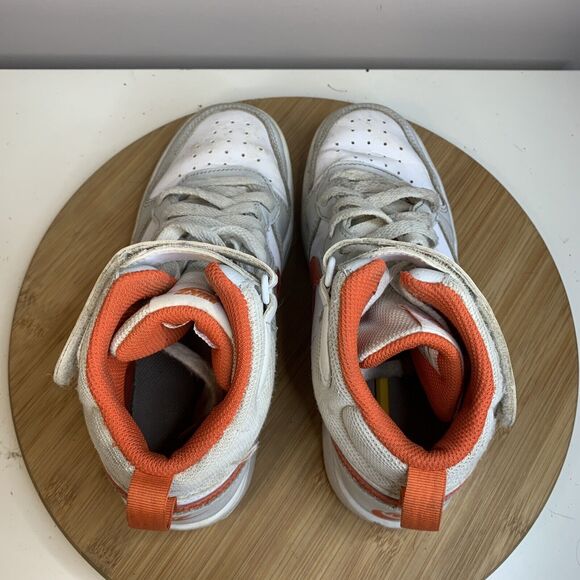 Nike Court Borough Mid 2 CD7782-008 White Basketball Womens Size 7 Shoes - Picture 5 of 8